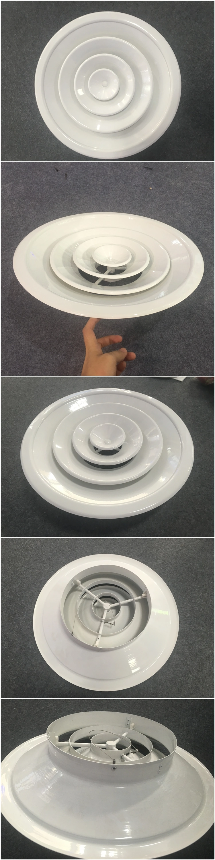 China Factory Ventech Round ceiling Supply Air Diffuser Exhaust Air Circular Vent