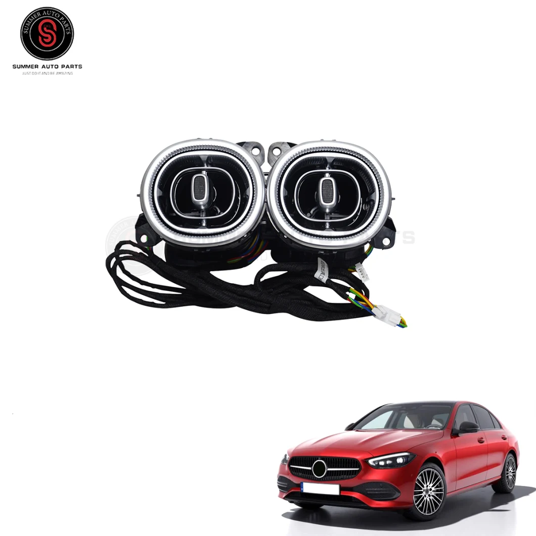 2022 Hot selling Car Air supply outlet Air blower LED Interior Light Turbine Front/ Rear Vent