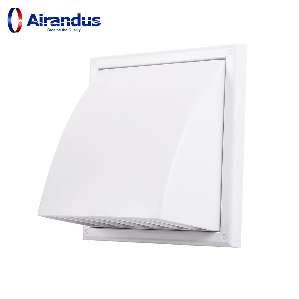 HVAC Adjustable Factory Manufacture High Quality Wall Square White Plastic Air Vent for Ventilation